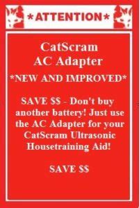 CatScram Ultrasonic Housetraining Aid .